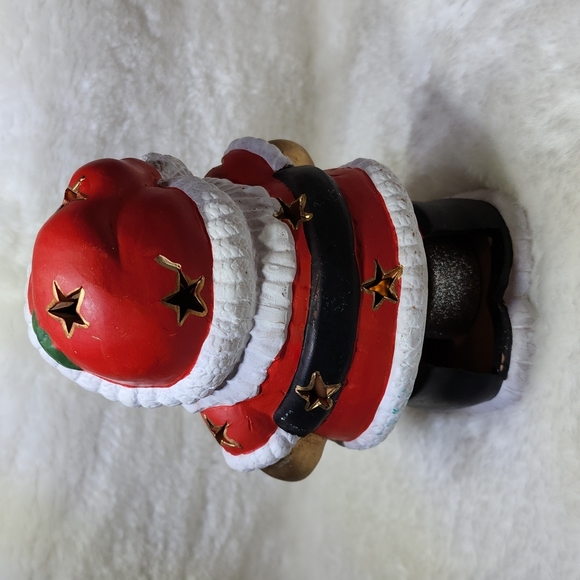 Vintage Star SantaTea candle holder - Picture 7 of 12